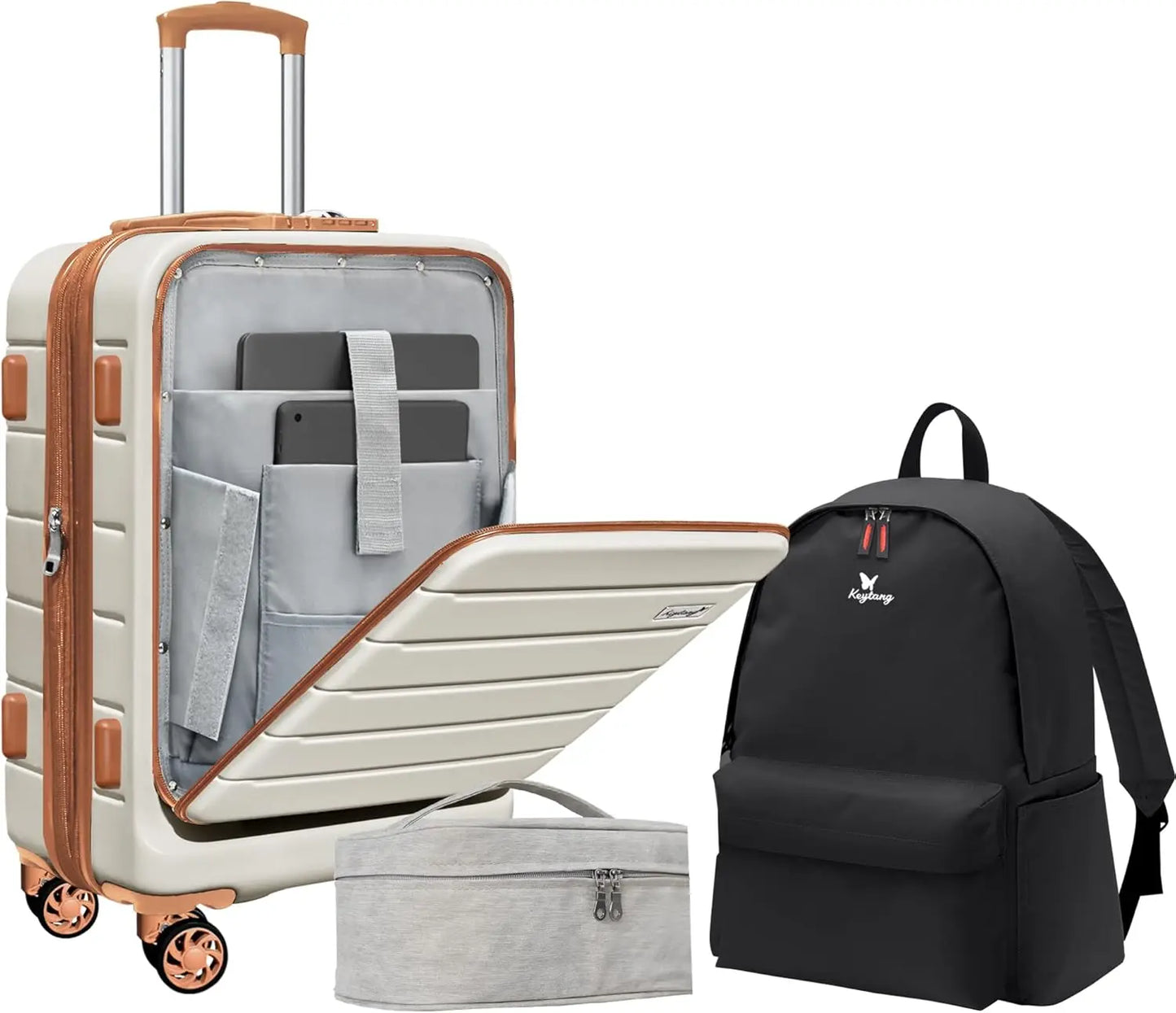3-Piece Luggage Set Lightweight