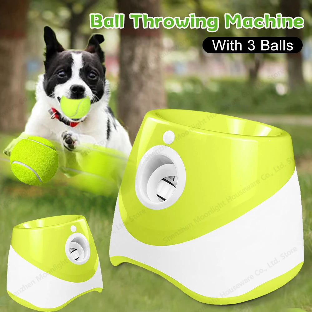 Interactive Pet Prime Automatic Dog Ball Launcher