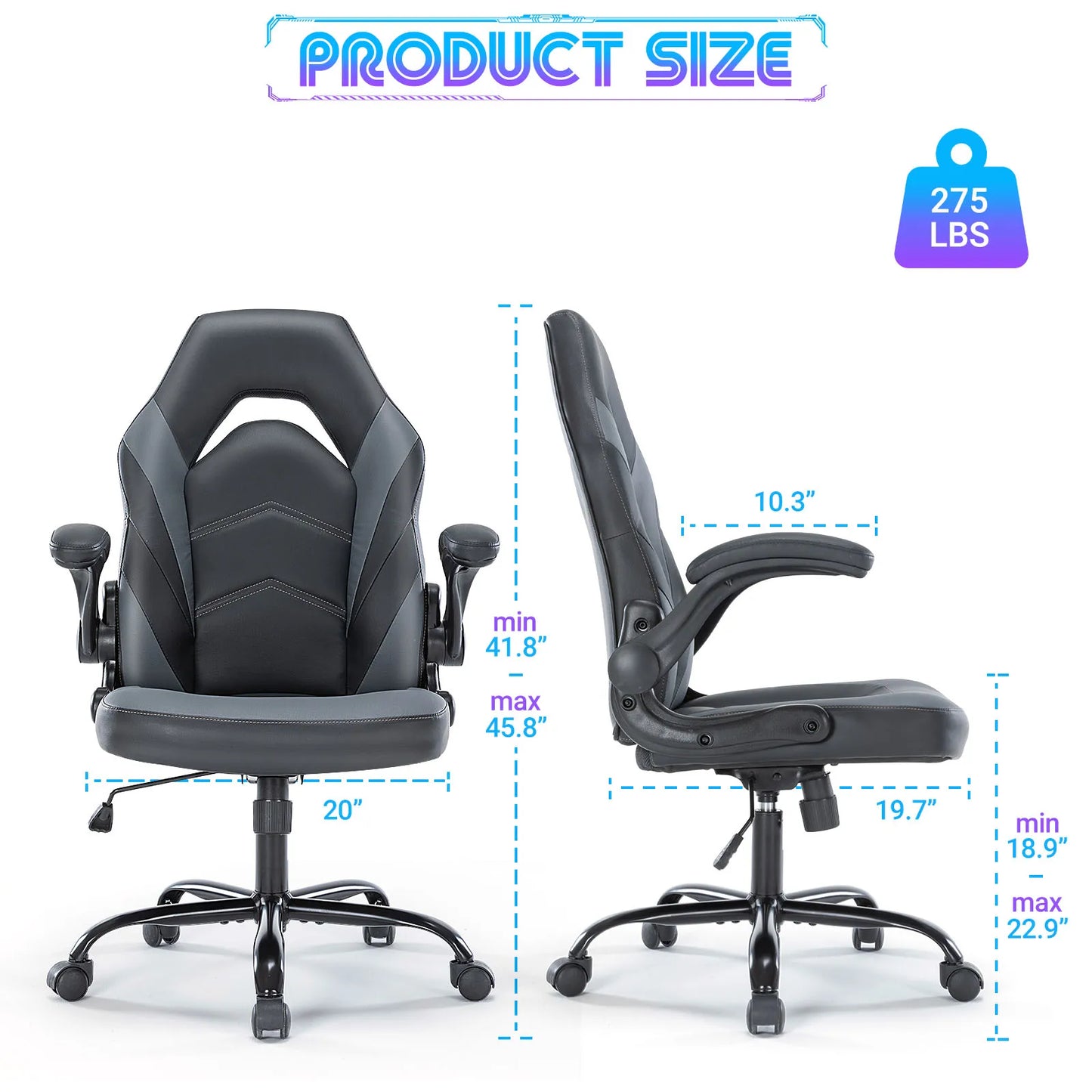 Adjustable Gaming Desk Chair