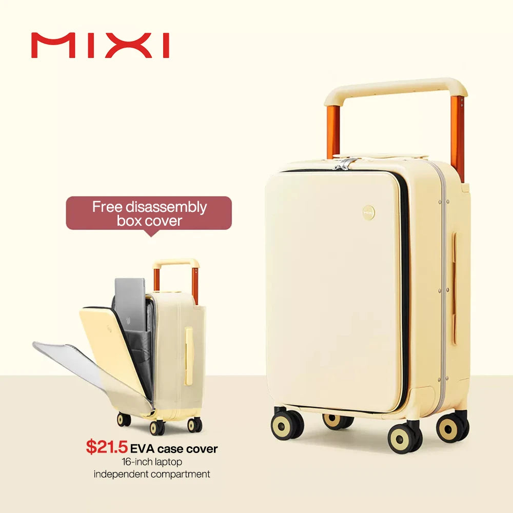 Mixi New Design Wide Handle Suitcase