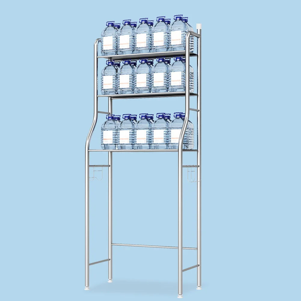 Over Toilet Storage Shelves With Paper Holder