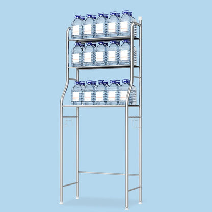 Over Toilet Storage Shelves With Paper Holder