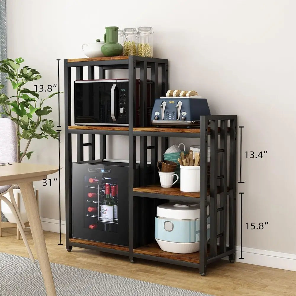Kitchen Storage Shelf Bakers Rack