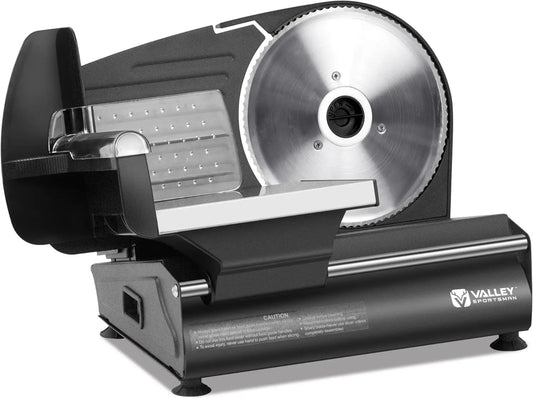 Electric Meat Slicer 7.5" Stainless Steel Blades