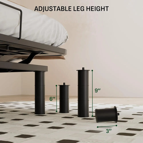 Adjustable Queen Bed Frame W/Dual Motor Remote