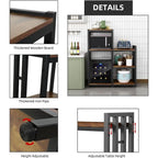Kitchen Storage Shelf Bakers Rack