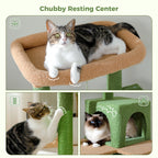 Cactus Cat Tree Tower For Large Cats