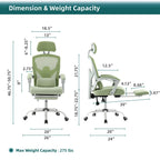 Ergonomic Reclining Office Chair