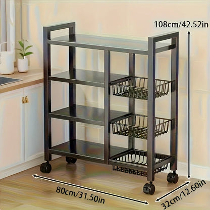 Heavy-Duty Freestanding Storage Shelf
