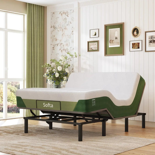 Adjustable Queen Bed Frame W/Dual Motor Remote