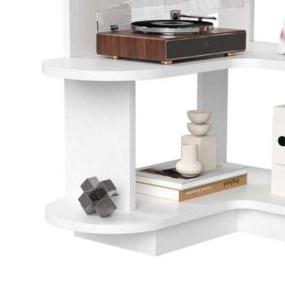Corner Bookshelf WSpace-Saving Storage Shelf