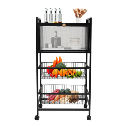 4-Storey Kitchen Storage Rack