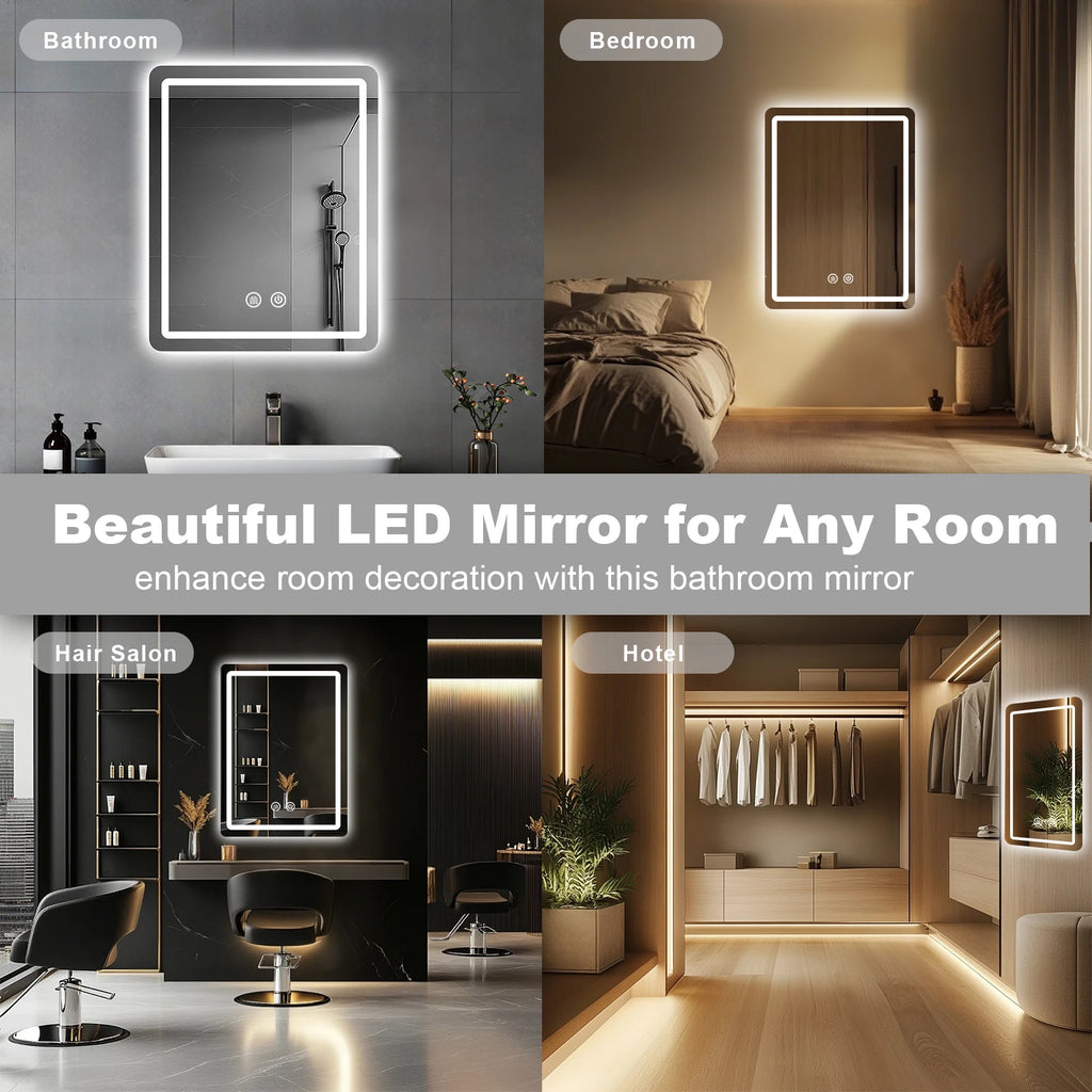 20x28 inch Fogless Makeup Vanity Mirrors