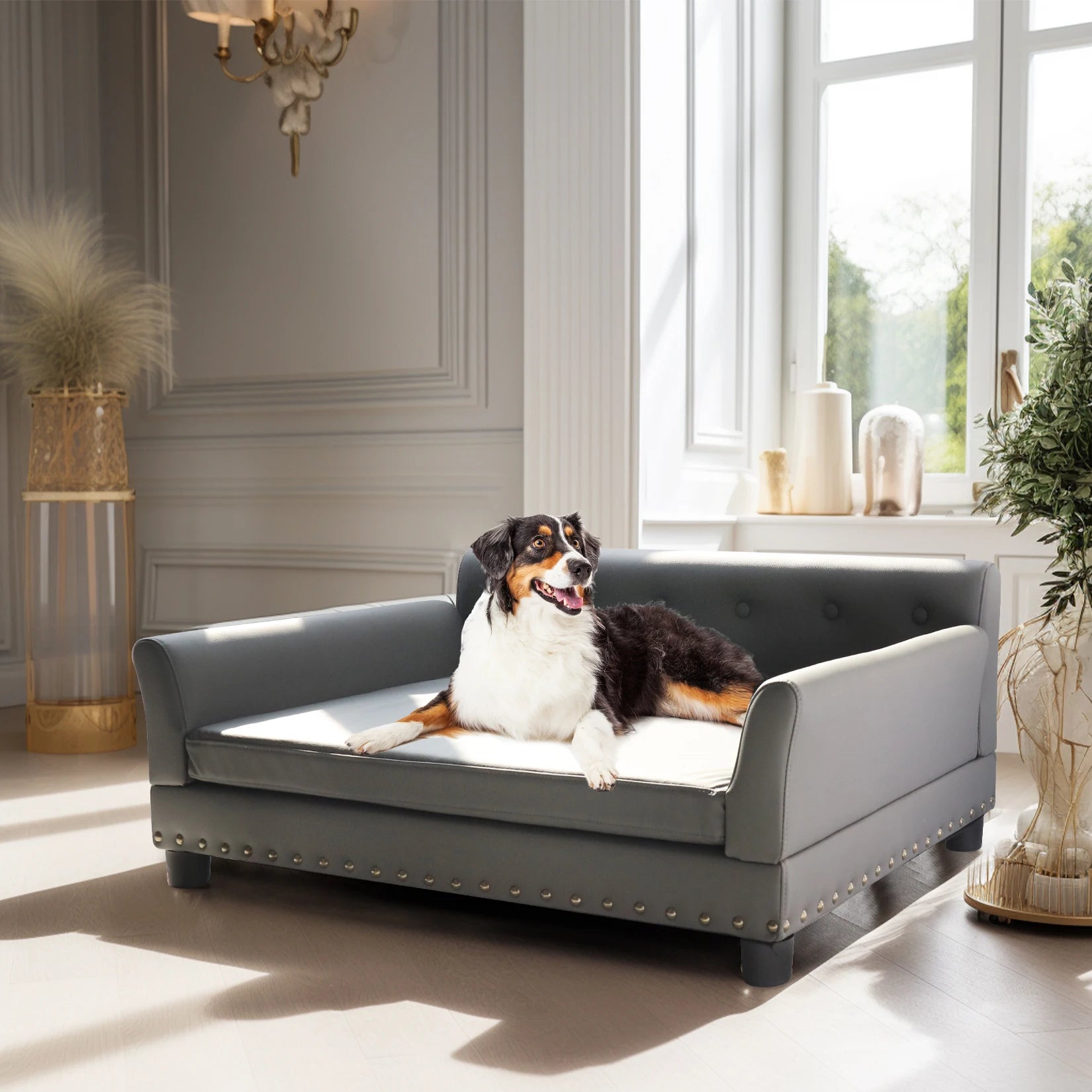 Rectangle Pet Bed For Medium/Large Dogs