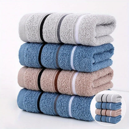 Various Colors Plush Cotton Towel Set