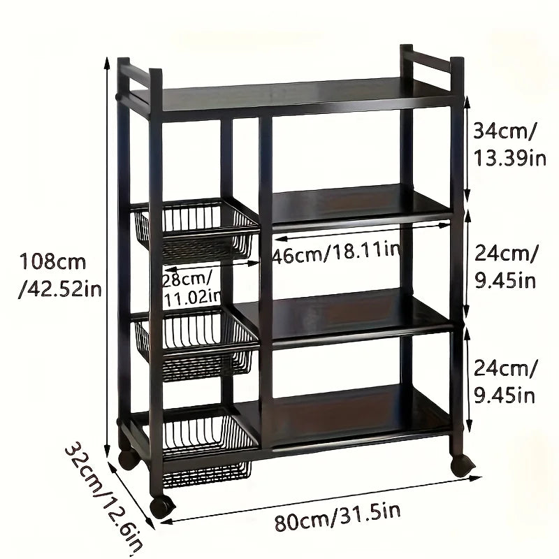 Heavy-Duty Freestanding Storage Shelf