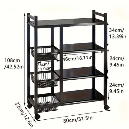 Heavy-Duty Freestanding Storage Shelf
