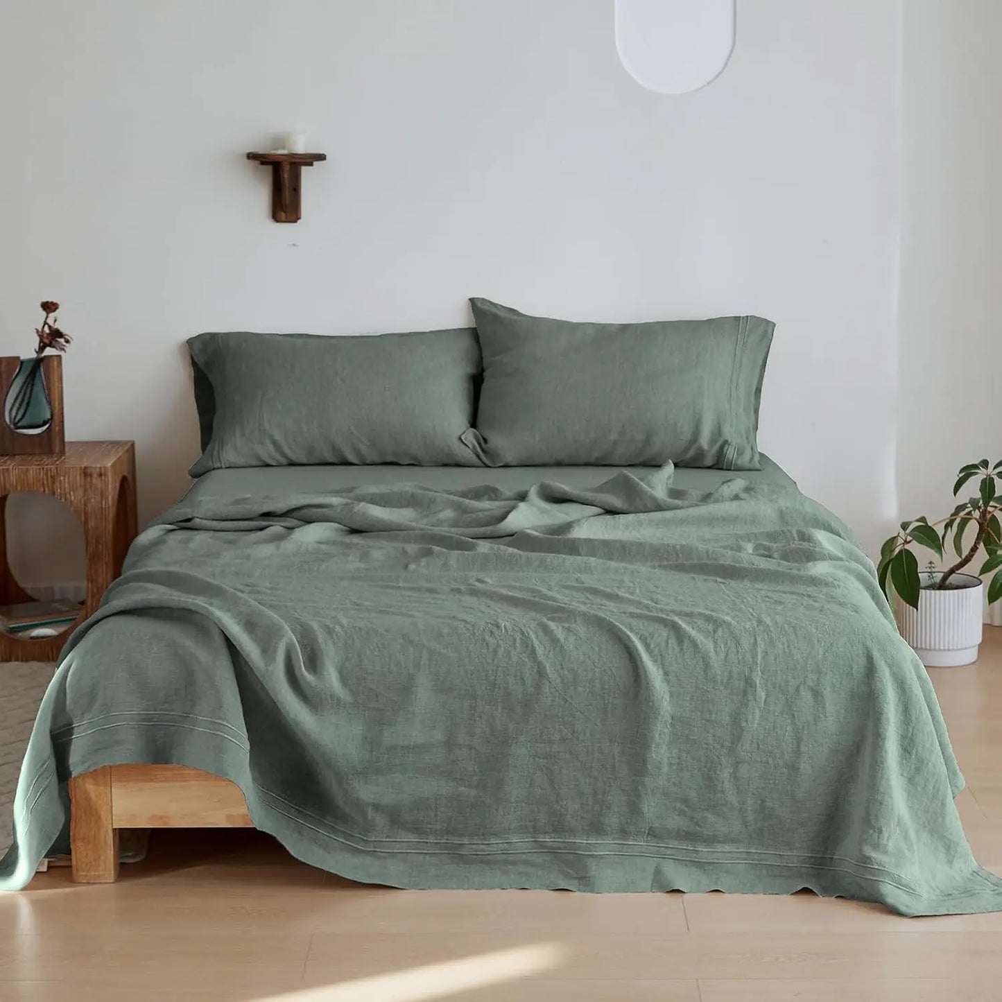 Simple & Opulence Linen Sheet Set