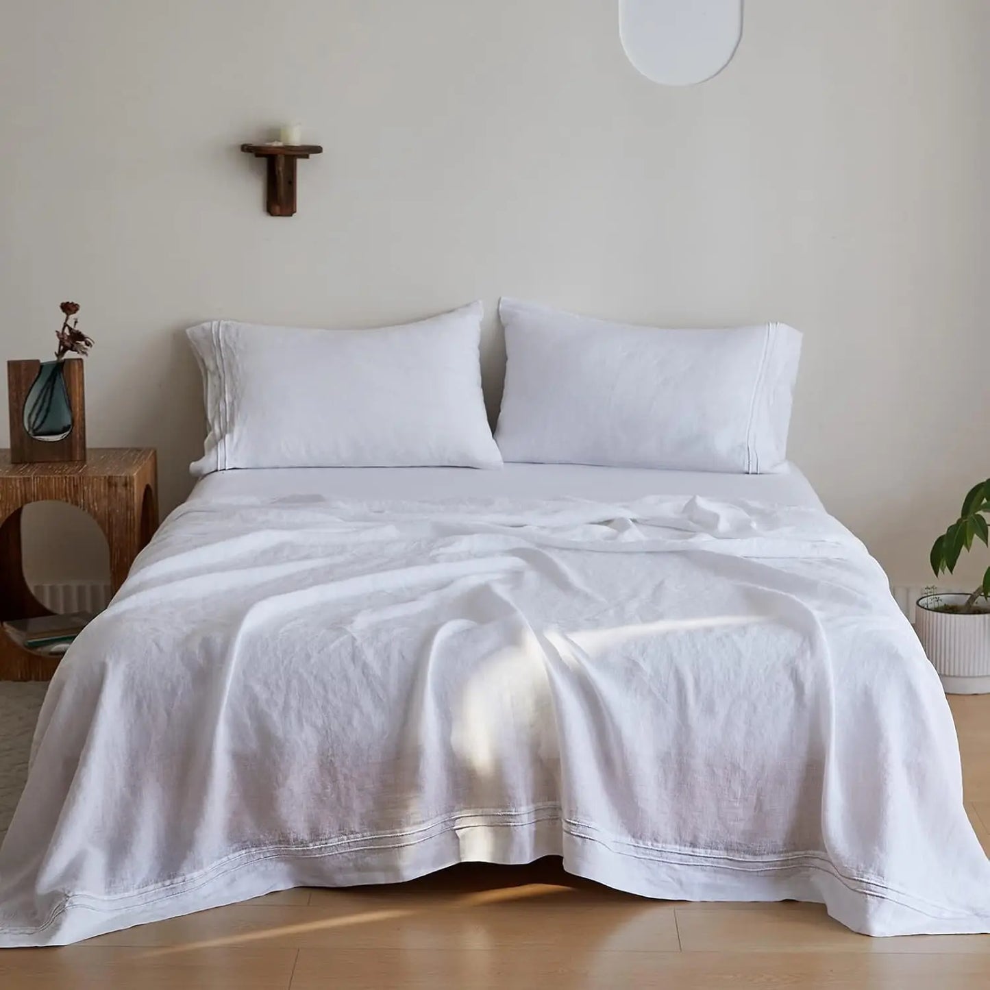 Simple & Opulence Linen Sheet Set