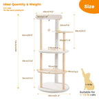 Modern Cat Tree Tower With Scratching Post