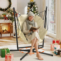 Swivel Hammock Swing Chair With Stand