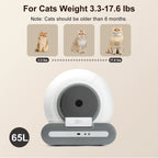 DOEL 65L Self-Cleaning Cat Litter Box