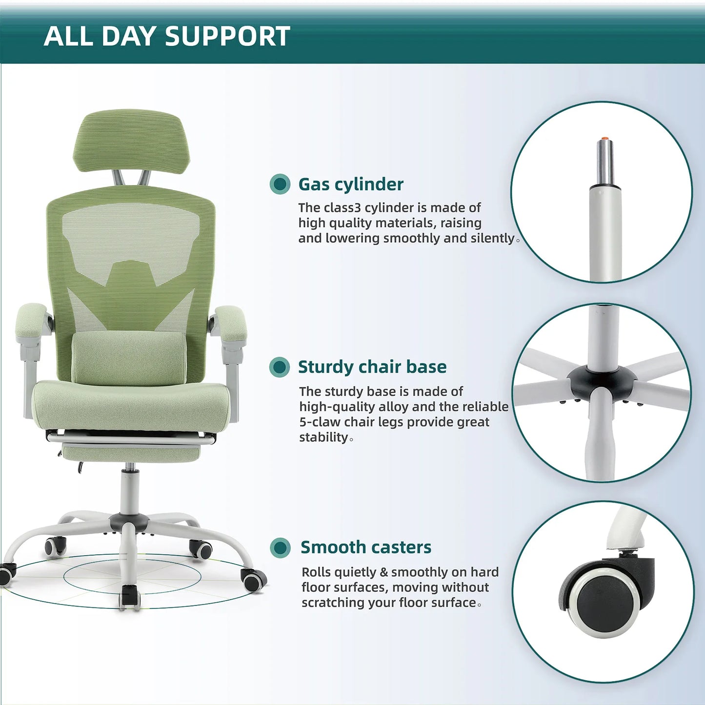 Ergonomic Reclining Office Chair
