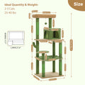 Cactus Cat Tree Tower For Large Cats