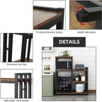 Kitchen Storage Shelf Bakers Rack